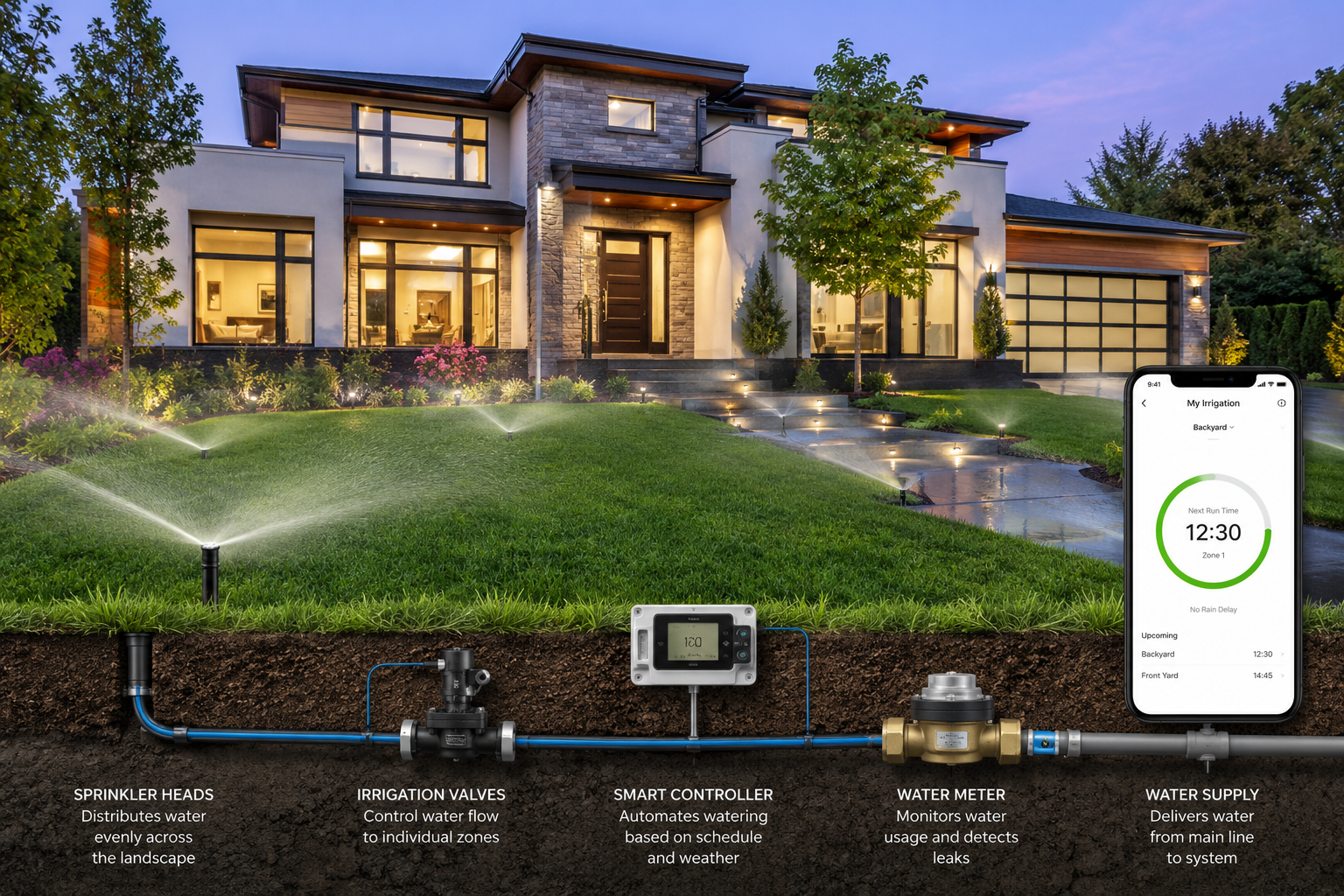 Irrigation maintenance service